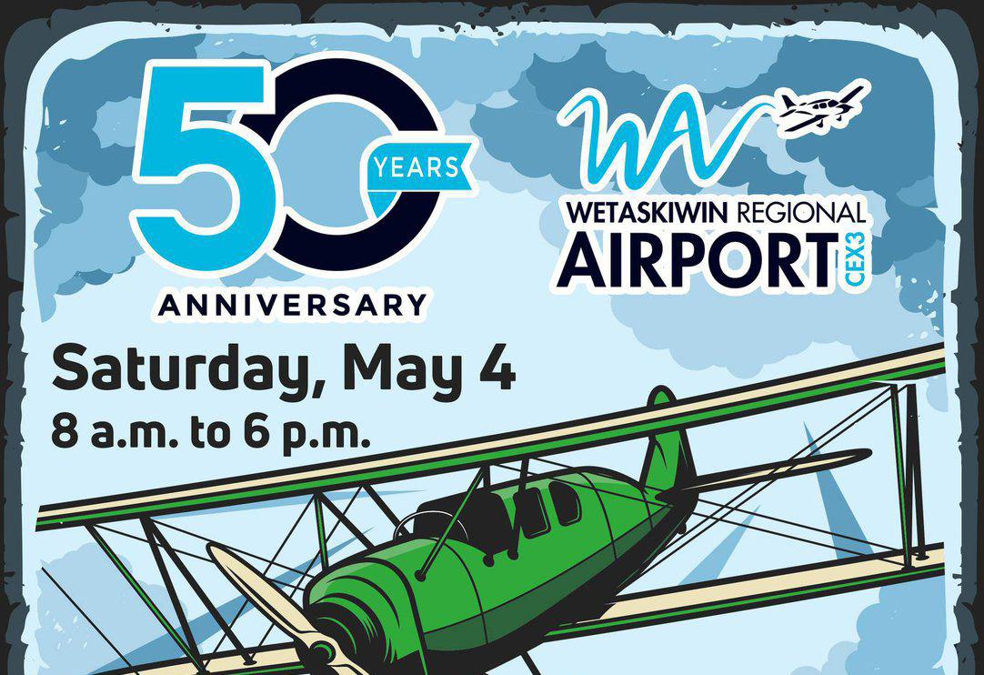 Wetaskiwin Regional Airport’s 50 anniversary is celebrated with a variety of events