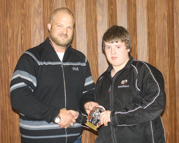 Kai Skaar was awarded Best Overall Special Teams Player