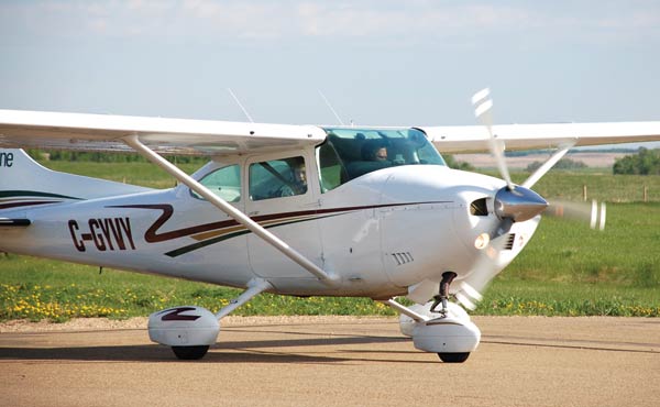 Iron Creek Flying Club members and pilots participated in Saturday's COPA for Kids, providing free flights.