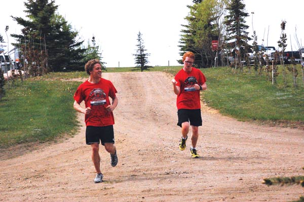 Brothers Anders and Jorgen Klein teamed up for the event.