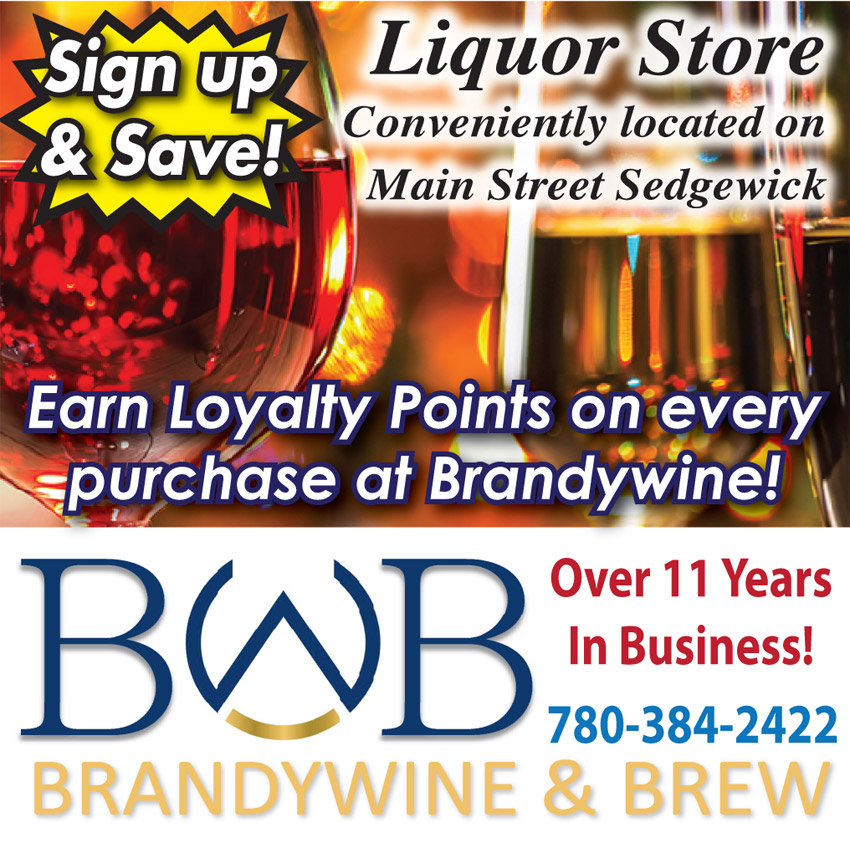Brandywine and Brew - Liquor Store conveniently located Main Street Sedgewick. 