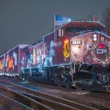 Holiday Train on its way