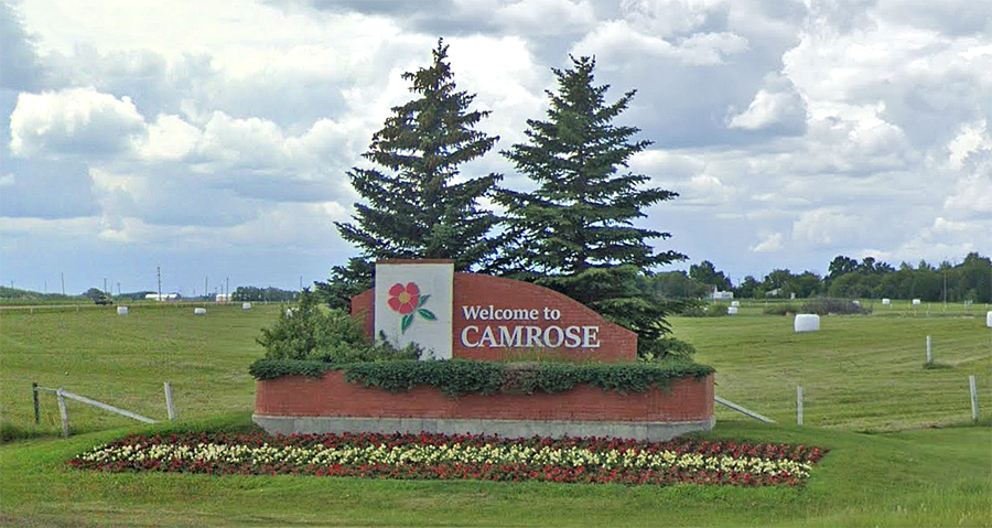 Camrose Sign