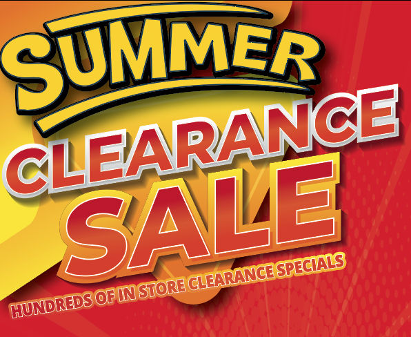 Summer Clearance Sale at Coutts Home Hardware