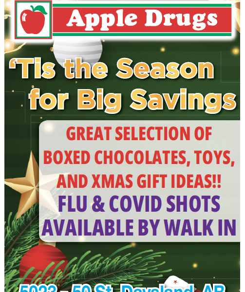 Daysland Pharmacy - Big Savings in time for Christmas!