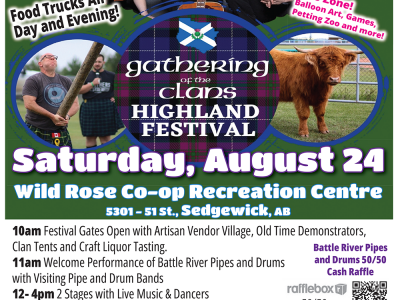 Highland Festival in Sedgewick, AB