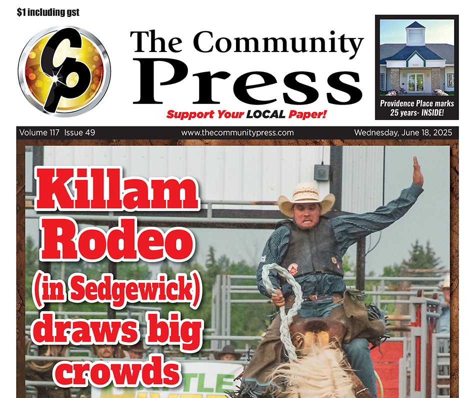 Killam Rodeo (in Sedgewick) a success – check out the June 18 Community Press