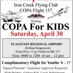 UPDATE: New date for COPA for Kids event