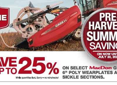 Pre-Harvest Savings at RME