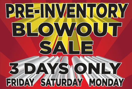 Pre-Inventory Blowout Sale - Coutts Home Hardware