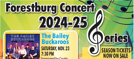 Forestburg Concert Series 2024-25