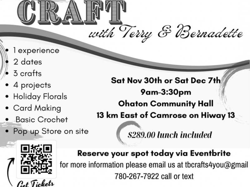 Craft Workshops with Terry & Bernadette