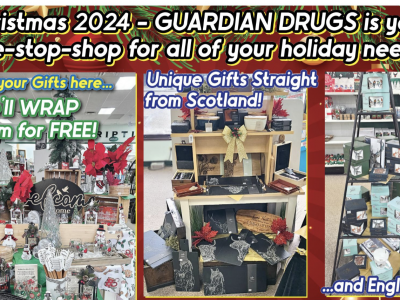 All Your Holiday Needs at Guardian Drugs in Killam