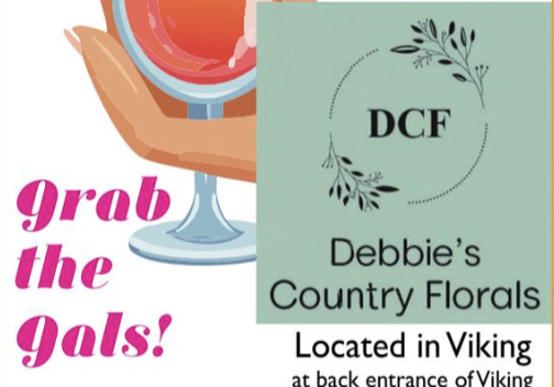 Sip, Snacks, & Shop at Debbie's Country Florals