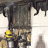 Significant damage to Strome Fire Hall after lightning strike