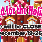 CLOSED for the Holidays