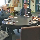 Alberta Party candidate Kevin Smook touring the area