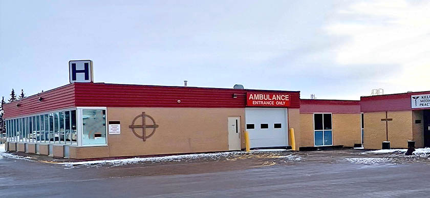 Killam ER closure, Killam Hospital ER, Killam Health Care Centre Emergency Department