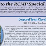 A Big Thank You to the local businesses that sponsored our annual Salute to the RCMP