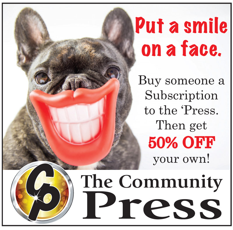 The Community Press subscription sale