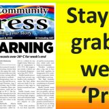 Beat the heat, stay cool and read this week’s CP!